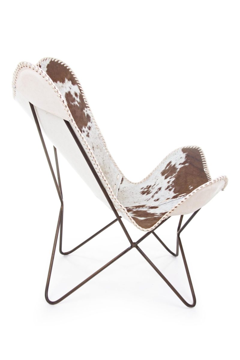 Buffalo leather armchair by Bizzotto - Image 3
