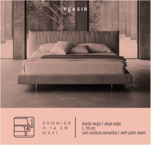 Plasir bed by Bibasalotti