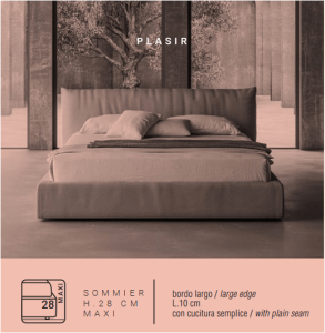 Plasir bed by Bibasalotti