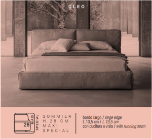 Cleo bed by Bibasalotti