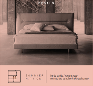 Dedalo bed by Bibasalotti
