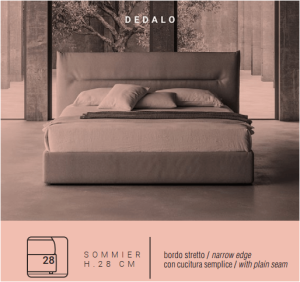 Dedalo bed by Bibasalotti