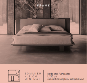 Frame bed by Bibasalotti