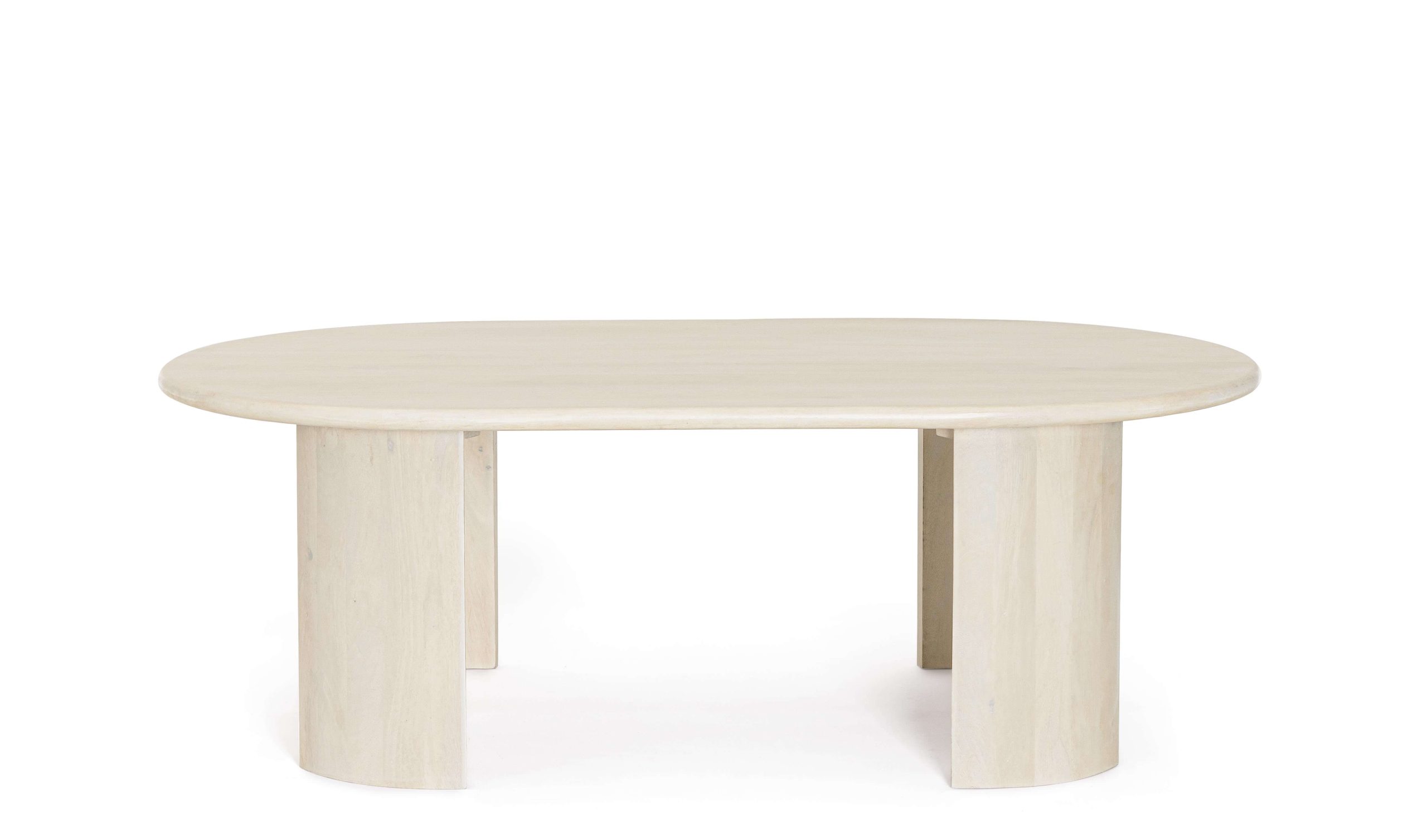 Orlando oval coffee table by Bizzotto - Image 3