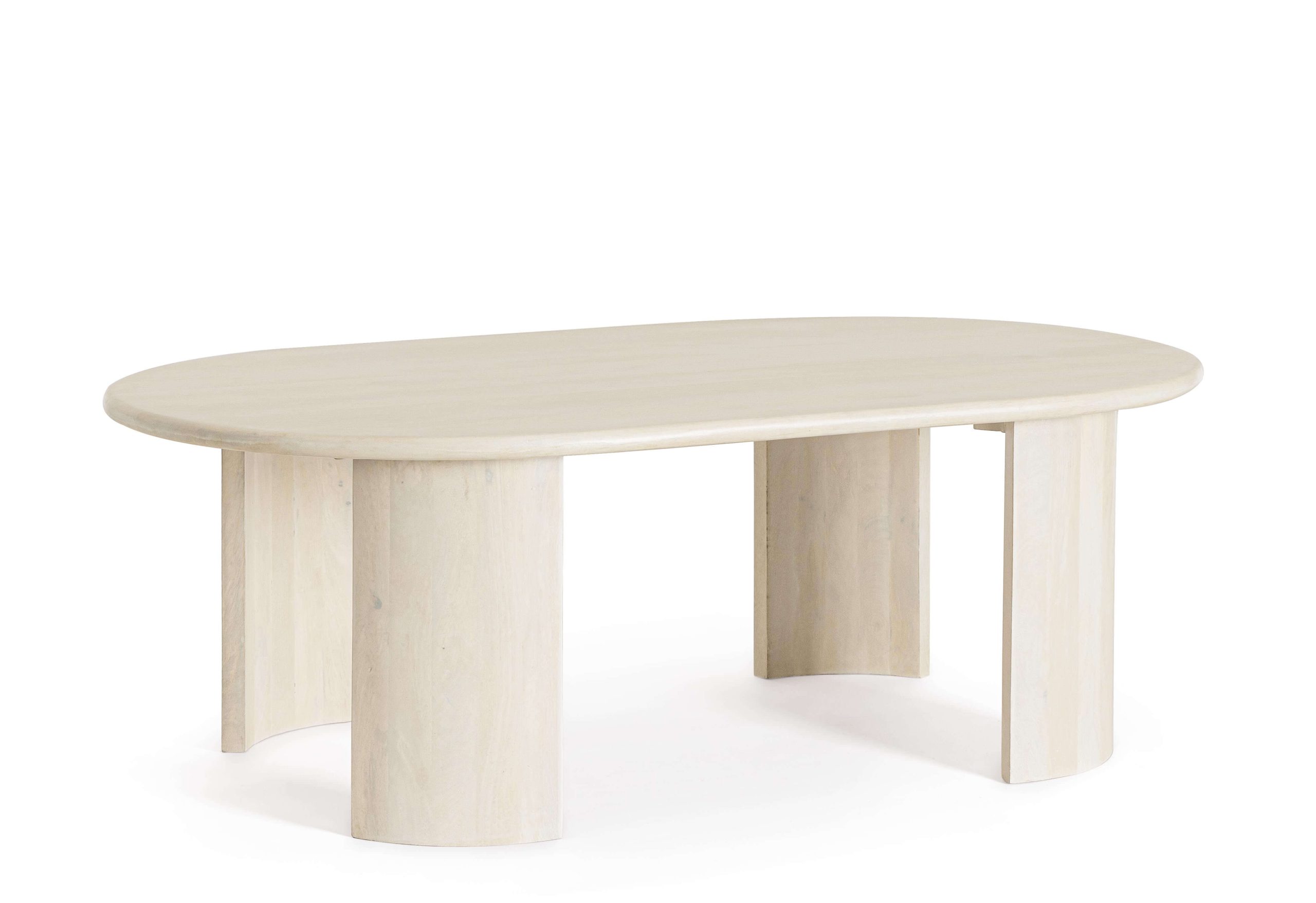 Orlando oval coffee table by Bizzotto