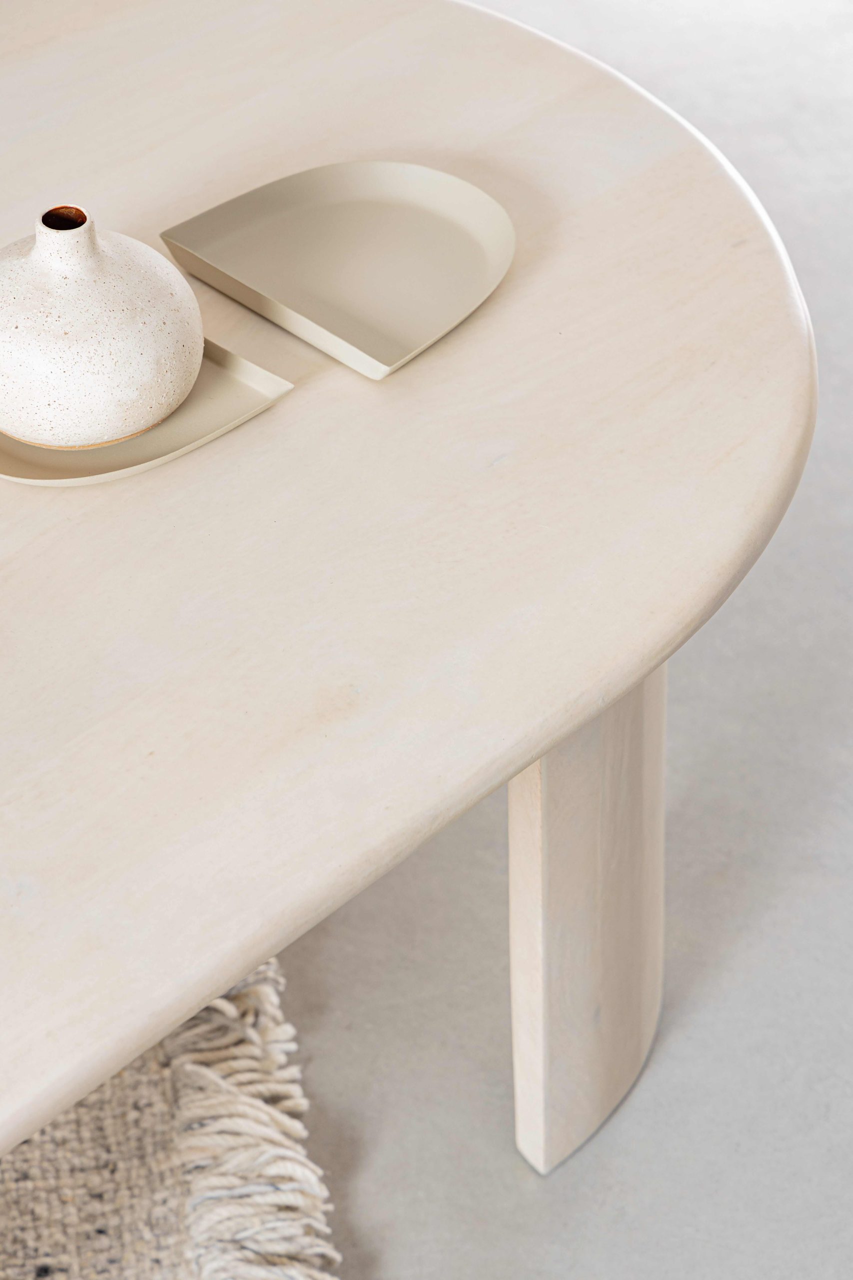 Orlando oval coffee table by Bizzotto - Image 7