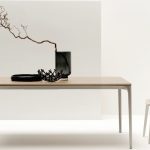 Easy dining table with extendable rectangular top by Giorgiocasa