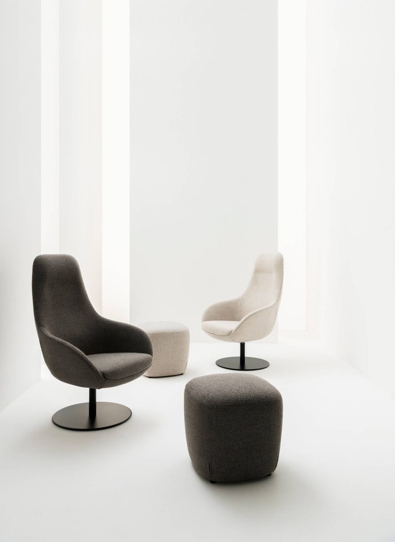 Surf swivel armchair Giorgiocasa - Image 2