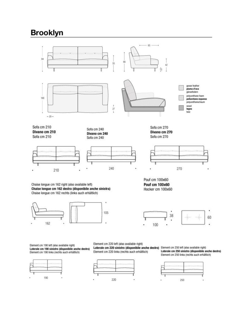Brooklyn sofa by Flexteam - Image 20