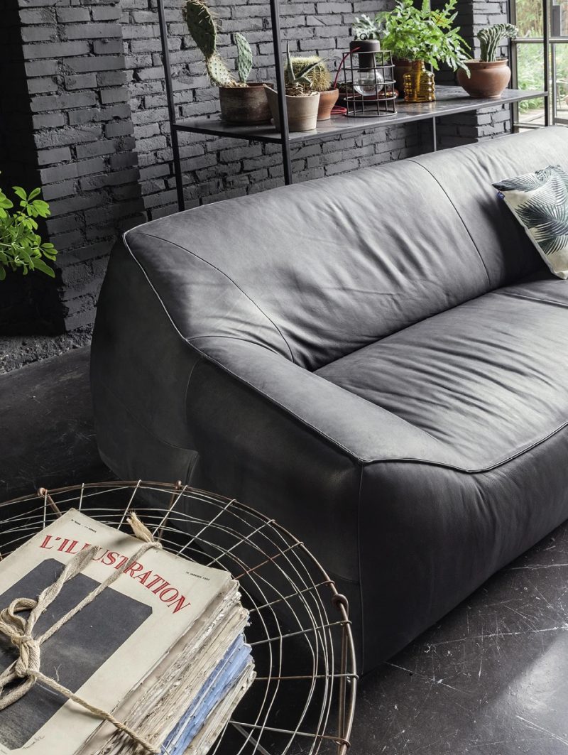 Vancouver buffalo leather sofa by Devina Nais - Image 3