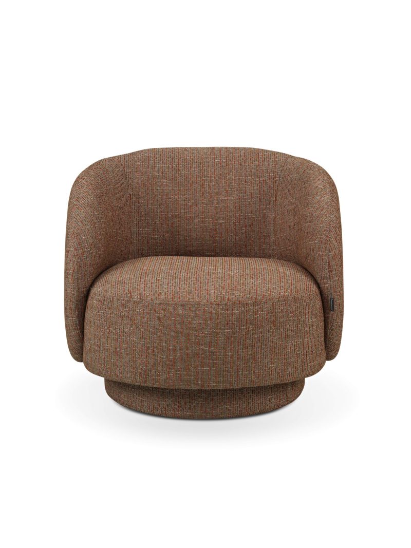 Ava swivel armchair by Furninova