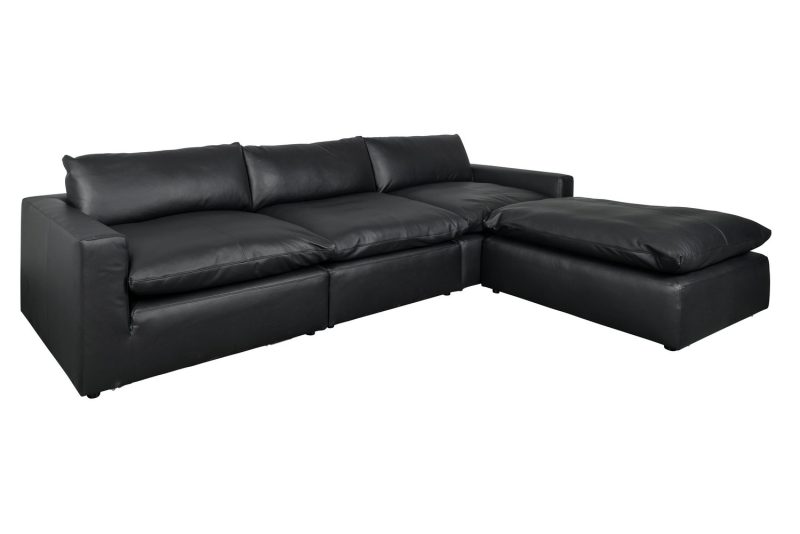 Moonlight leather sofa by Furninova - Image 9