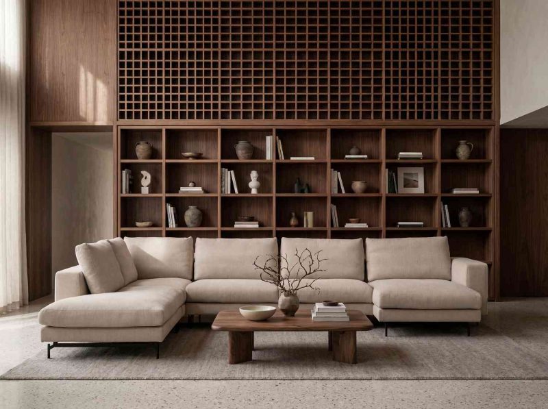 Indra sectional sofa by Furninova