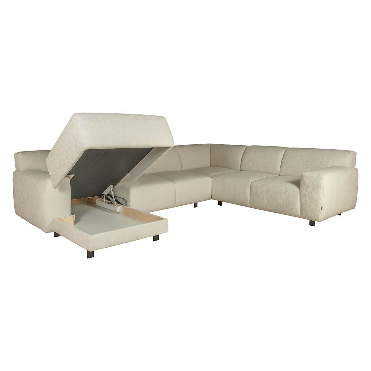 Vesta Modular Sofa Bed with Sleeping Function and Storage - Image 6